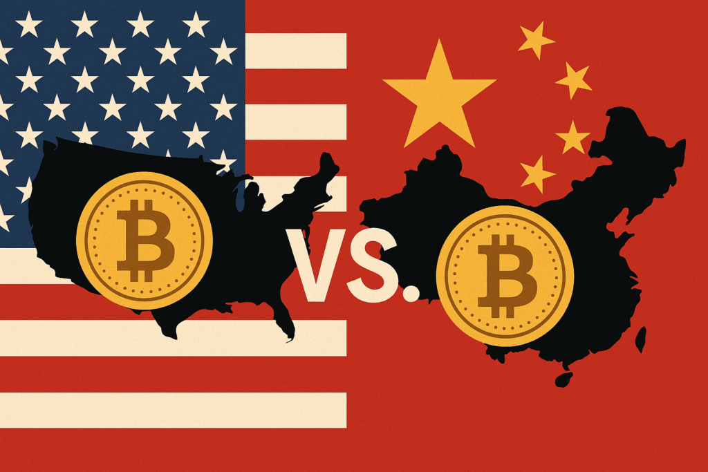アメリカと中国のビットコイン保有競争
